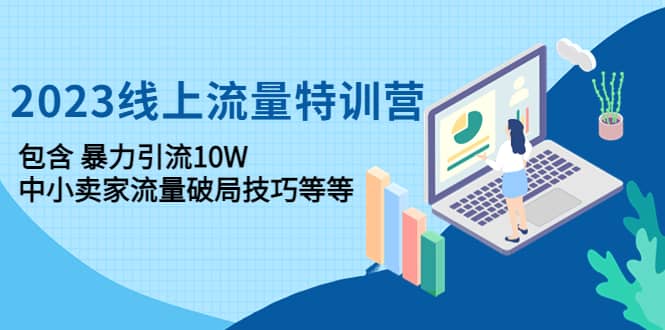 2023线上流量特训营：中小卖家流量破局技巧等等-源创智汇网