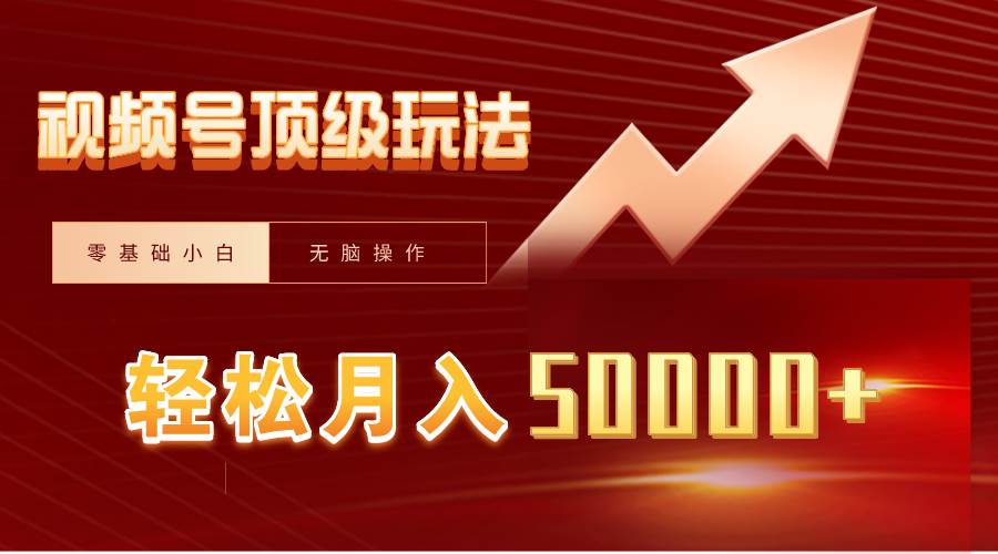 视频号短剧搬运狂怼玩法，零基础小白月入50000+-源创智汇网