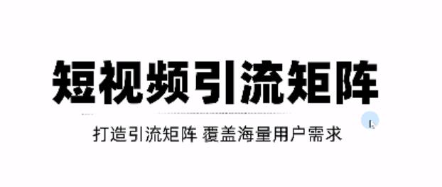 短视频引流矩阵打造，SEO+二剪裂变，效果超级好！【视频教程】-源创智汇网