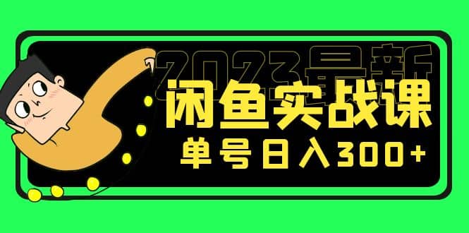 花599买的闲鱼项目：2023最新闲鱼实战课（7节课）-源创智汇网