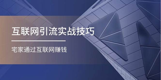 互联网引流实操技巧(适合微商，吸引宝妈)，宅家通过互联网赚钱（17节）-源创智汇网