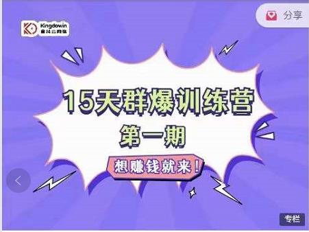 金抖云Peter《15天群爆训练营》，破解抖音玄学，群爆心法，起号方式-源创智汇网
