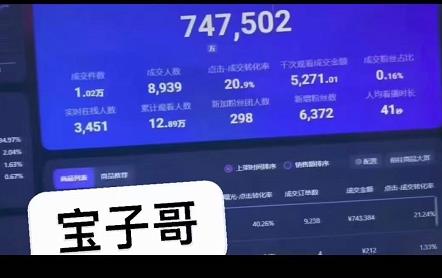 宝子哥无人直播，半无人直播，Obs+伴侣玩法，快速打标签+养鱼-源创智汇网