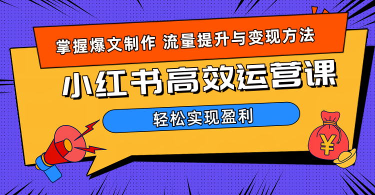价值980小红书运营操作指南-源创智汇网