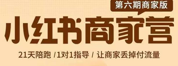 贾真-小红书商家营第6期商家版，21天带货陪跑课，让商家丢掉付流量-源创智汇网