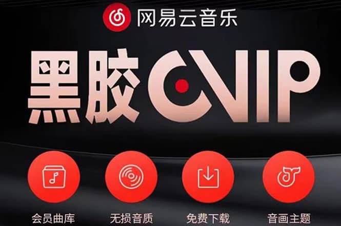 网易云撸黑胶年卡及变现方法，收益可无限放大-源创智汇网