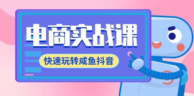 电商实战课，快速玩转咸鱼抖音，全体系全流程精细化咸鱼电商运营-71节课-源创智汇网