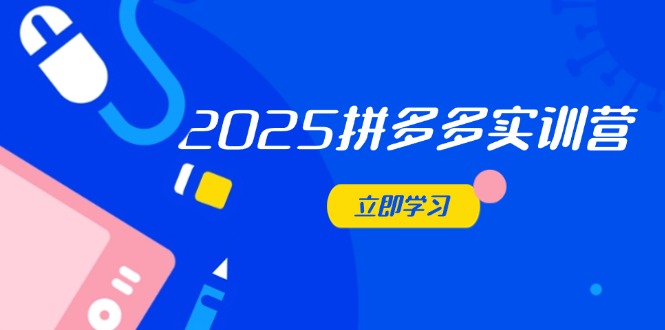 2025拼多多实训营：深度剖析运营关键，助力电商人快速提升-源创智汇网